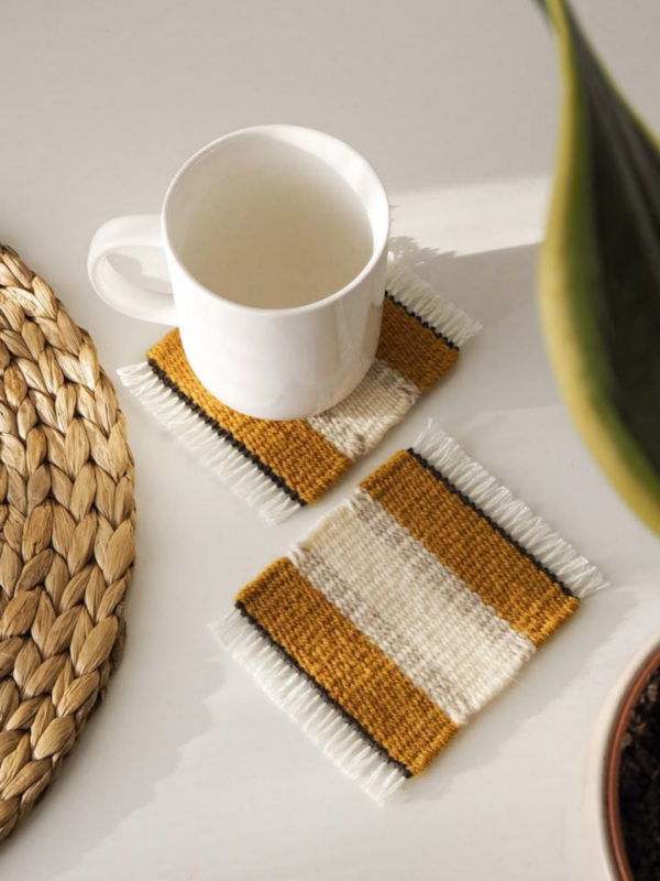Weaving A Set Two Coasters